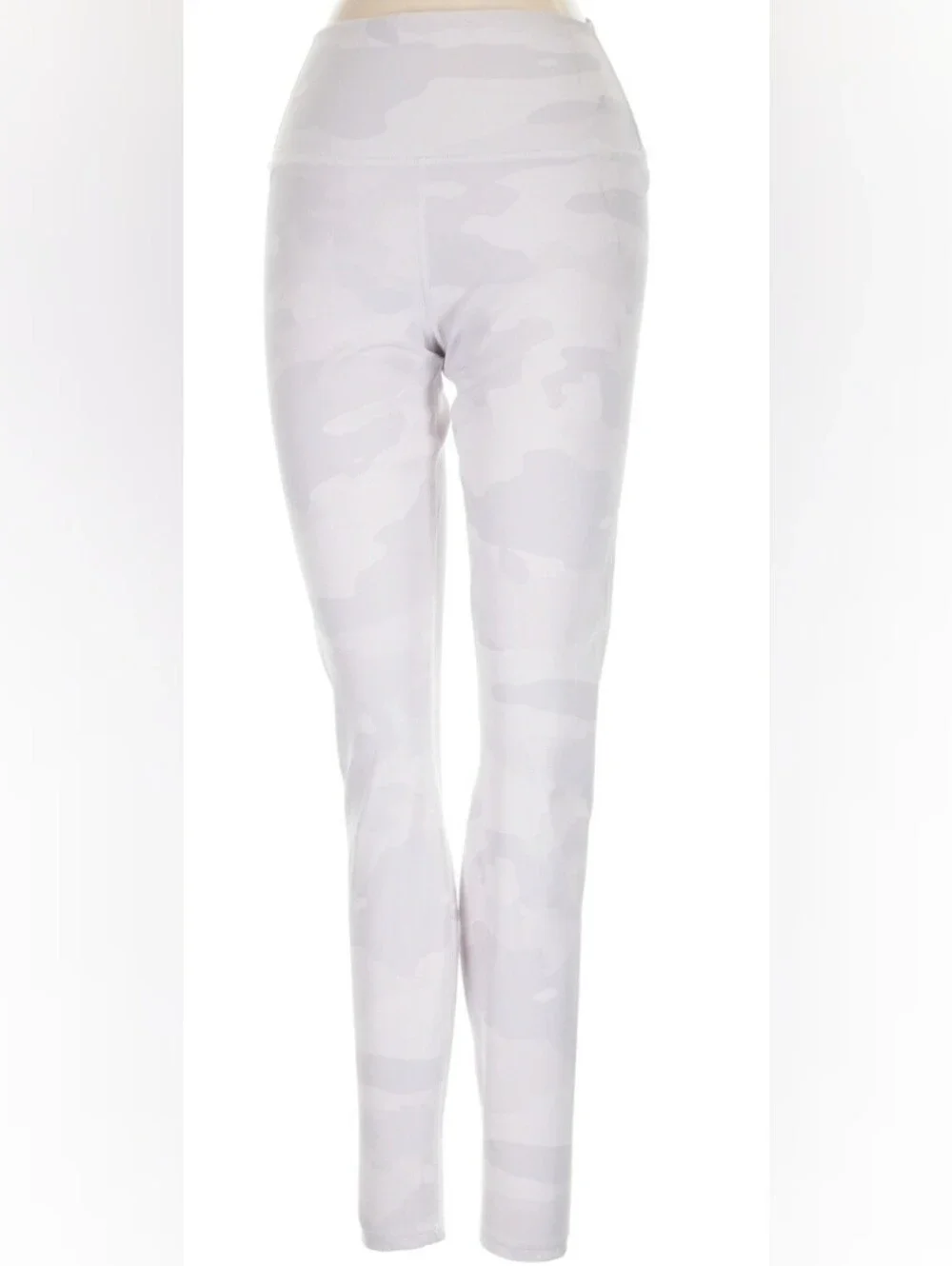 ALO Yoga NWOT High Waist Vapor Leggings White Camouflage Camo sz MEDIUM